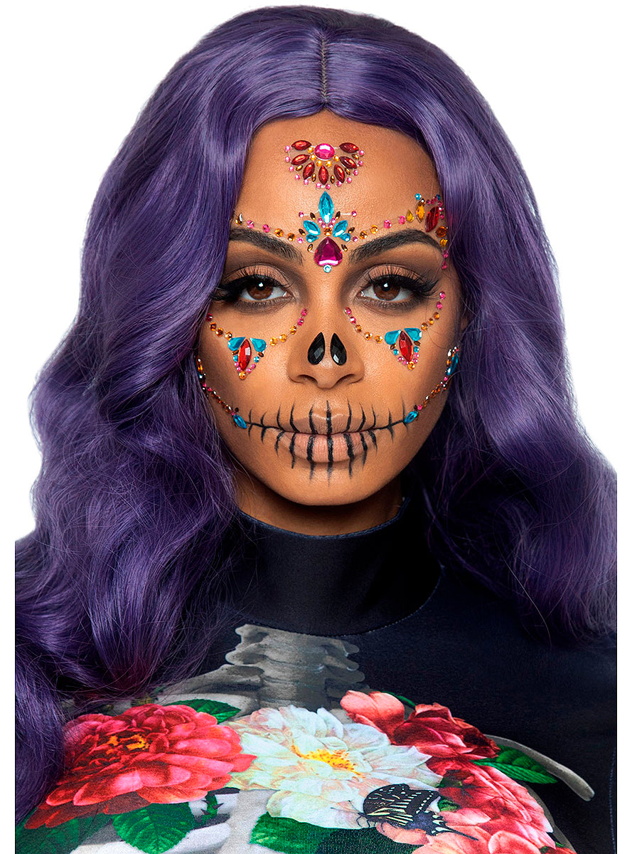 Bijoux de visage Catrina Jour des Morts