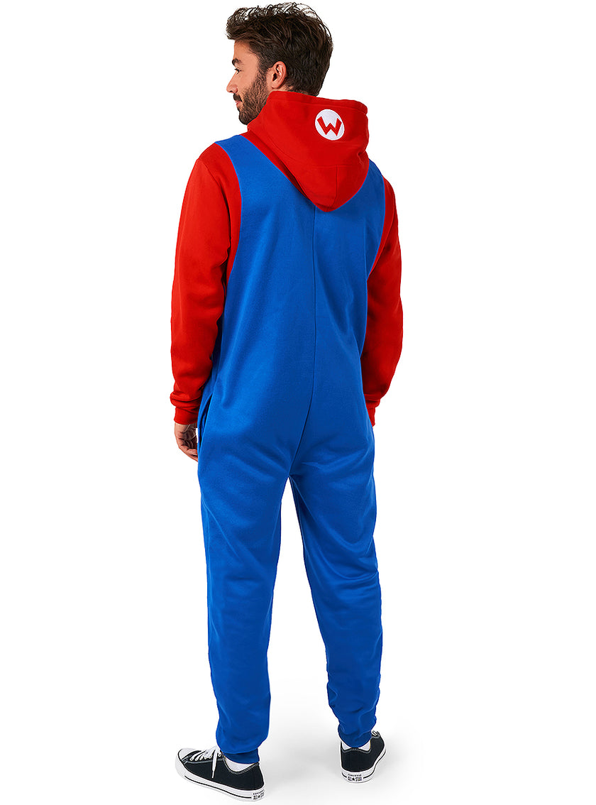 Déguisement Mario Onesie adulte - Super Mario Bros