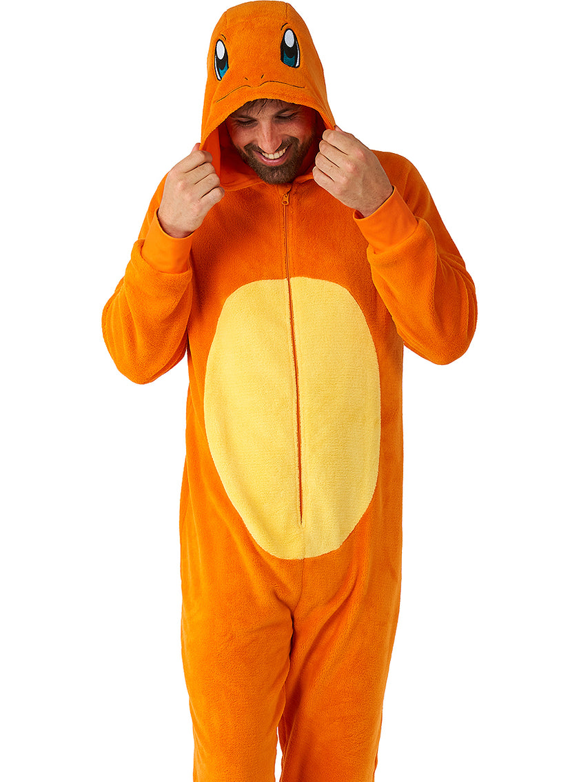 Déguisement Salamèche Onesie adulte - Pokémon