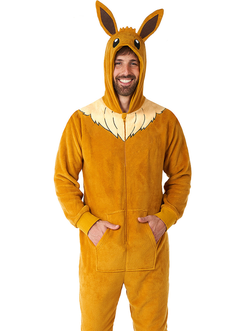 Déguisement Évoli Onesie adulte - Pokémon