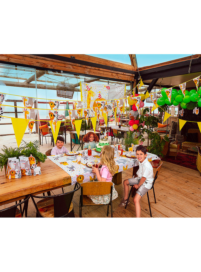 8 gobelets animaux - Safari