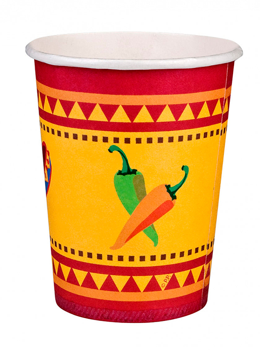 10 gobelets fête mexicaine