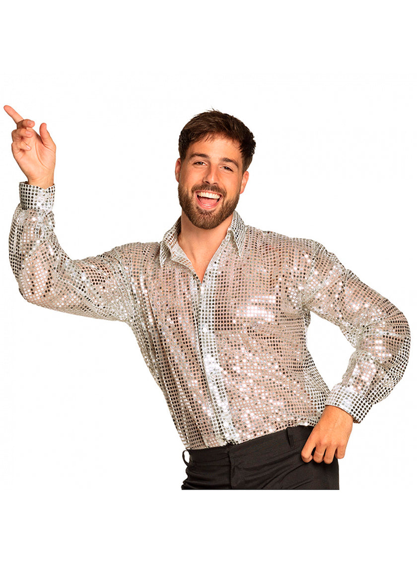 Chemise disco homme