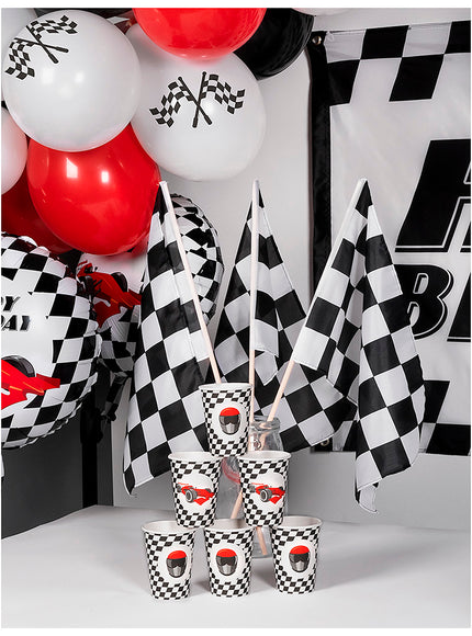 Ballon pilote de voiture de course