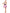 Dirndl Oktoberfest rose femme