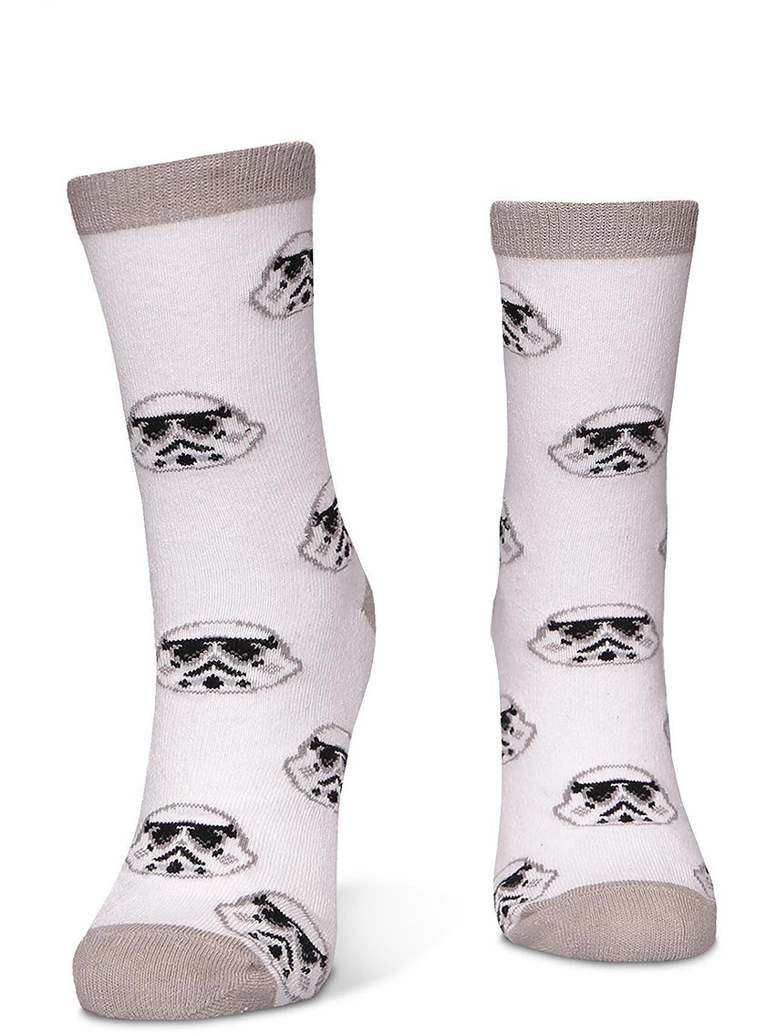 Chaussettes Boba Fett, Stormtrooper et Chewbacca adulte - Star Wars
