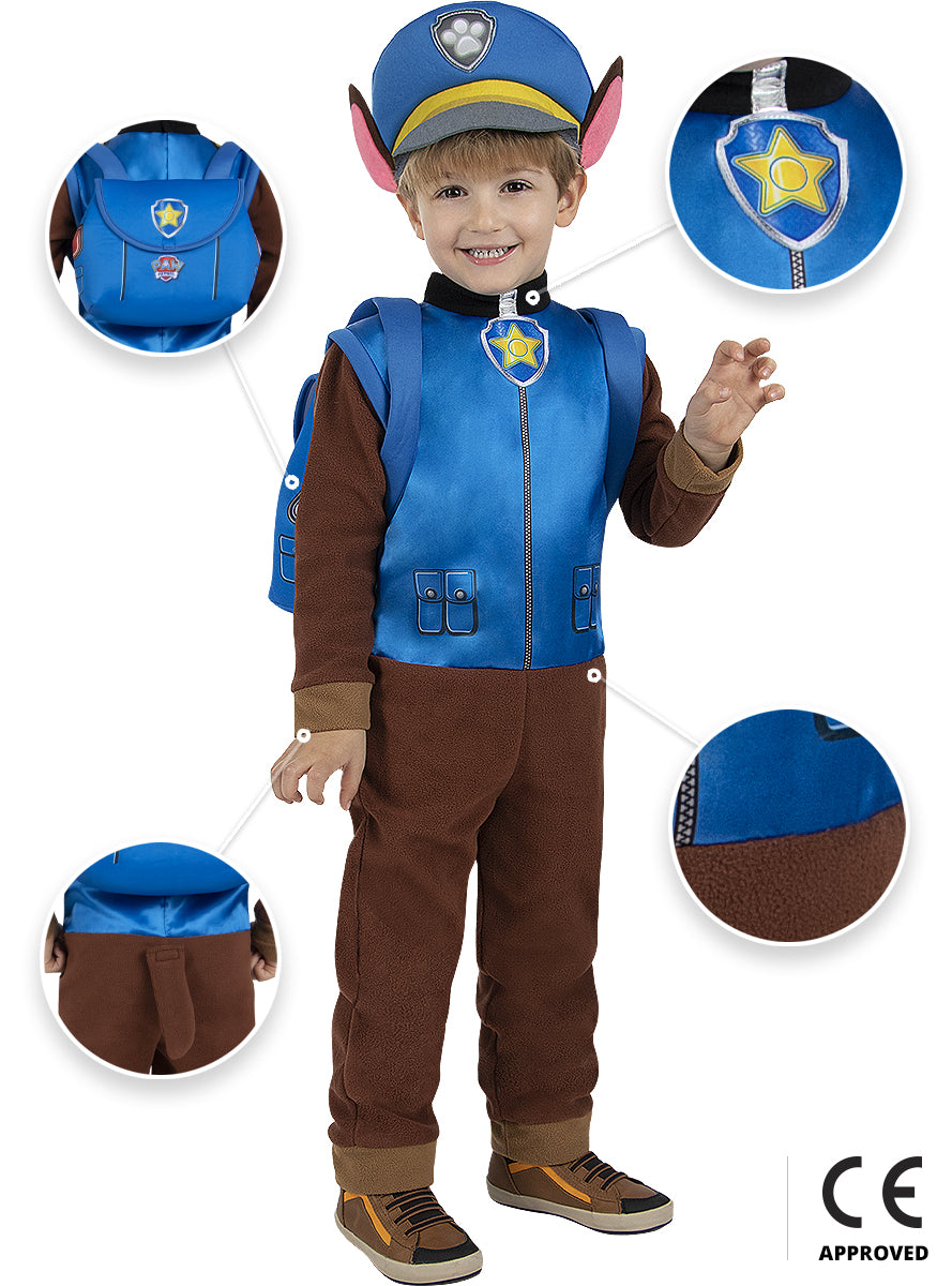 Déguisement Chase La Pat'Patrouille enfant