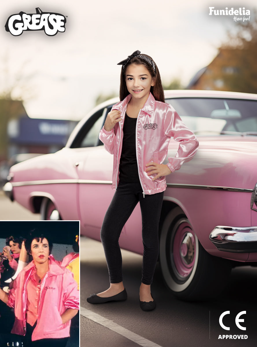 Veste Pink Ladies fille - Grease