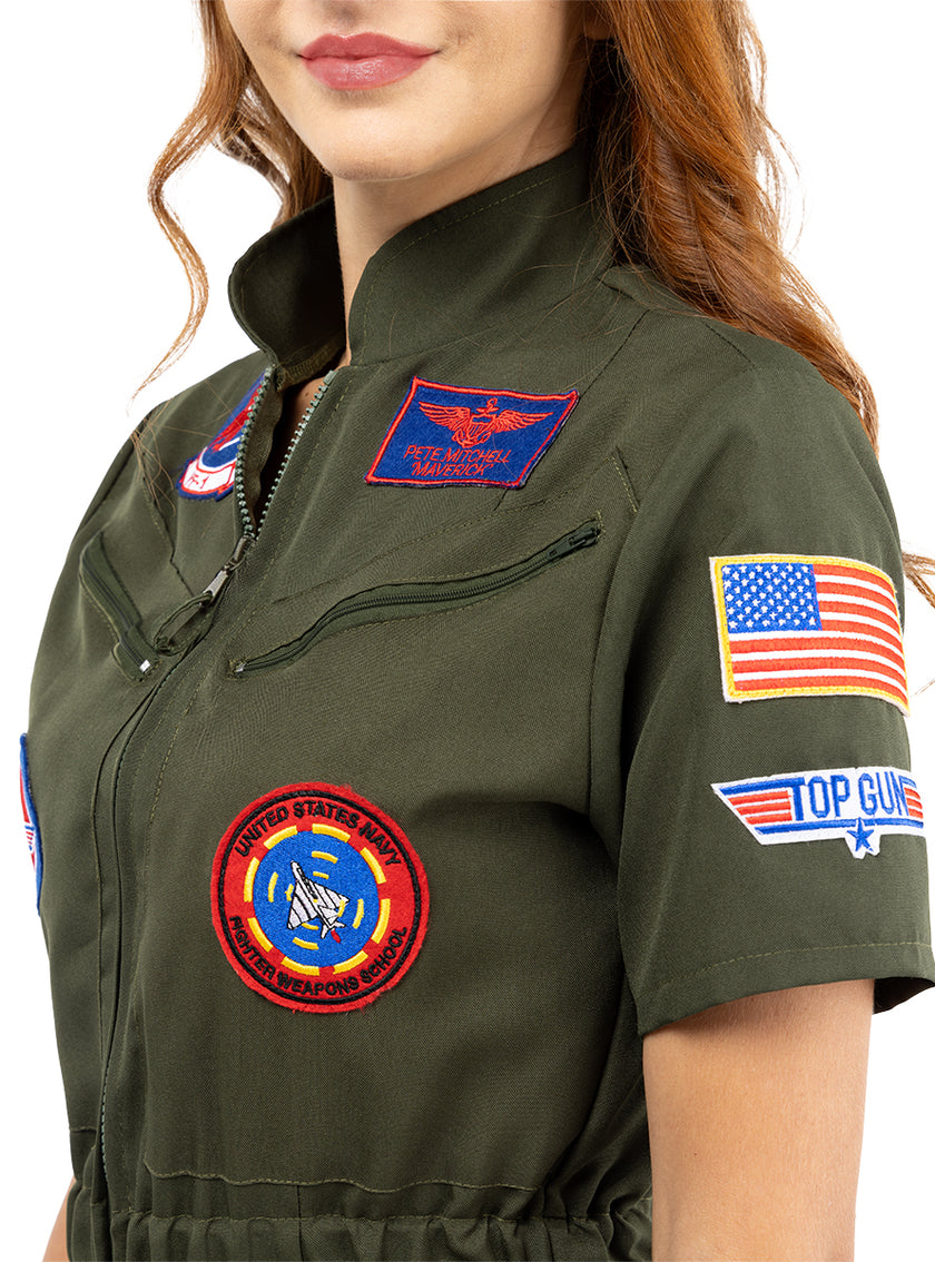 Déguisement aviatrice Top Gun femme