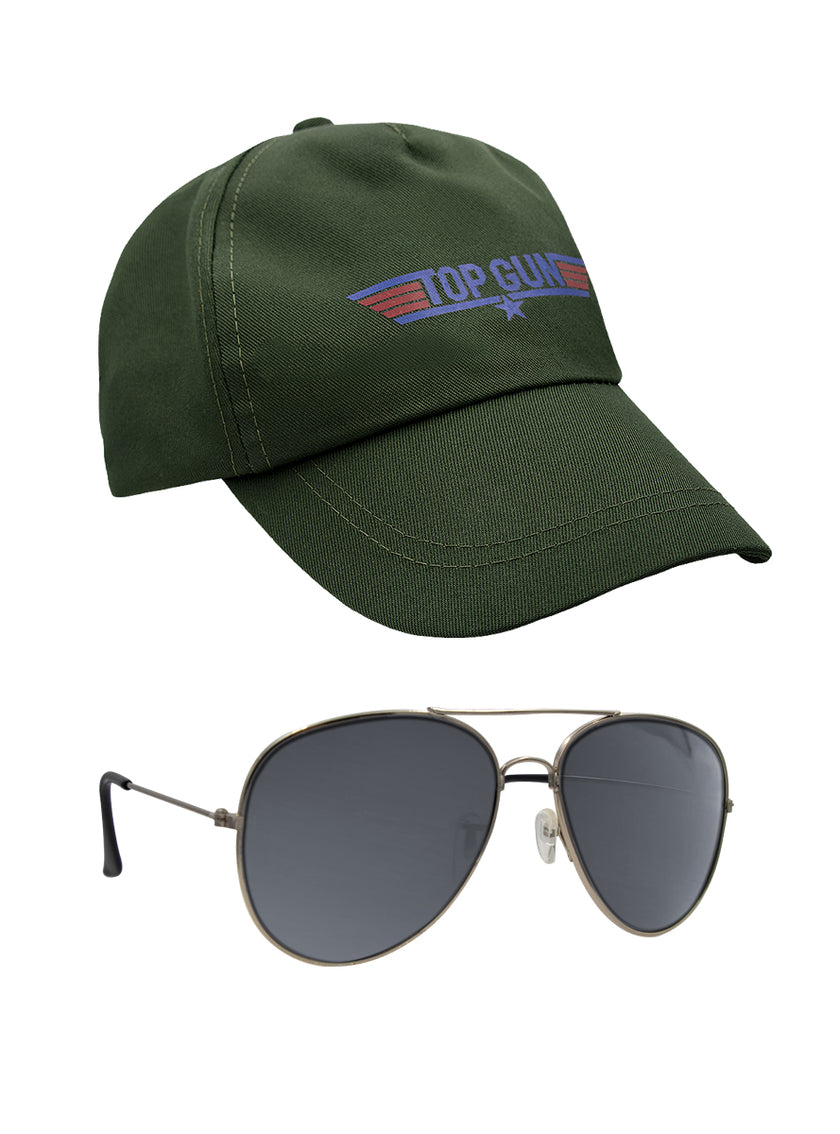 Kit casquette et lunettes Top Gun