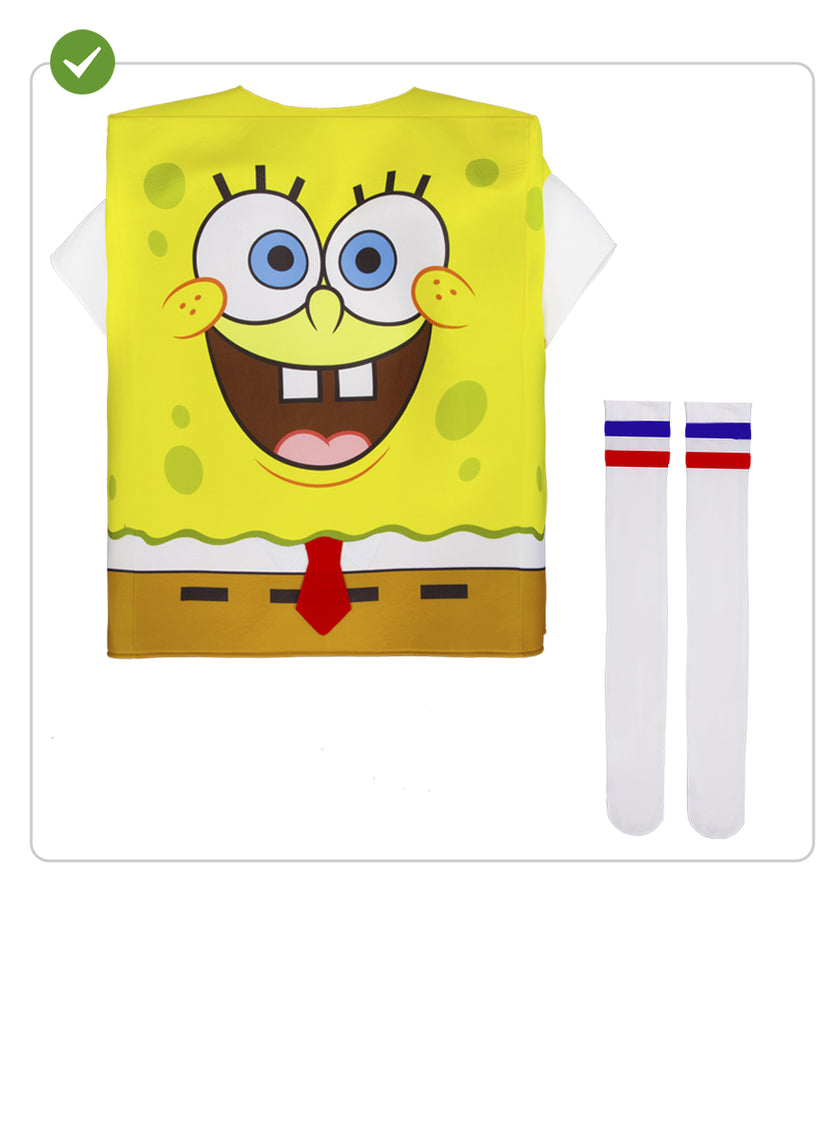 Déguisement Bob l'Éponge adulte