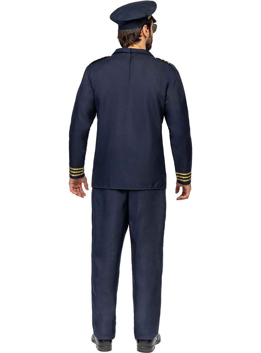 Déguisement pilote d'avion homme grande taille