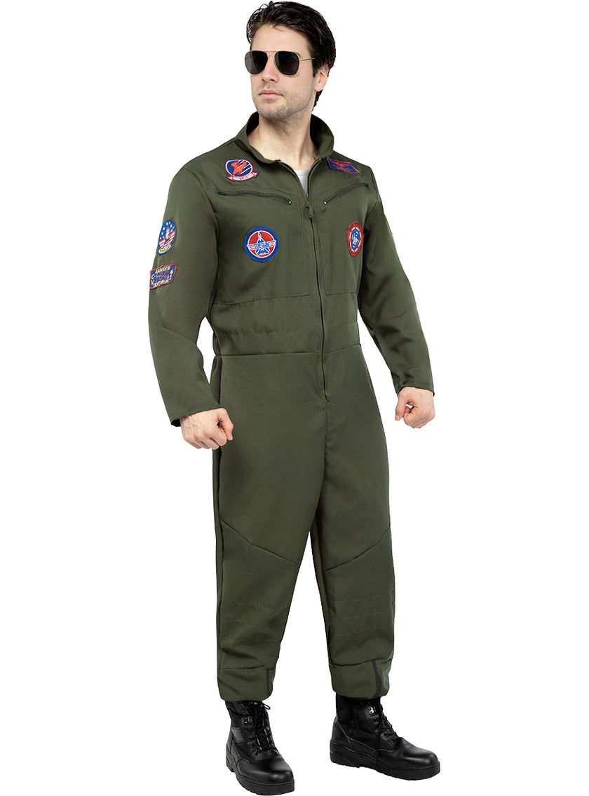 Déguisement aviateur Top Gun grande taille