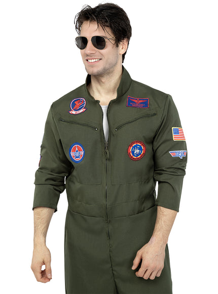 Déguisement aviateur Top Gun grande taille