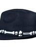 Chapeau squelette homme