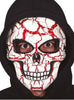 Masque squelette sanglant