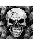 12 serviettes crânes Halloween (33x33cm)