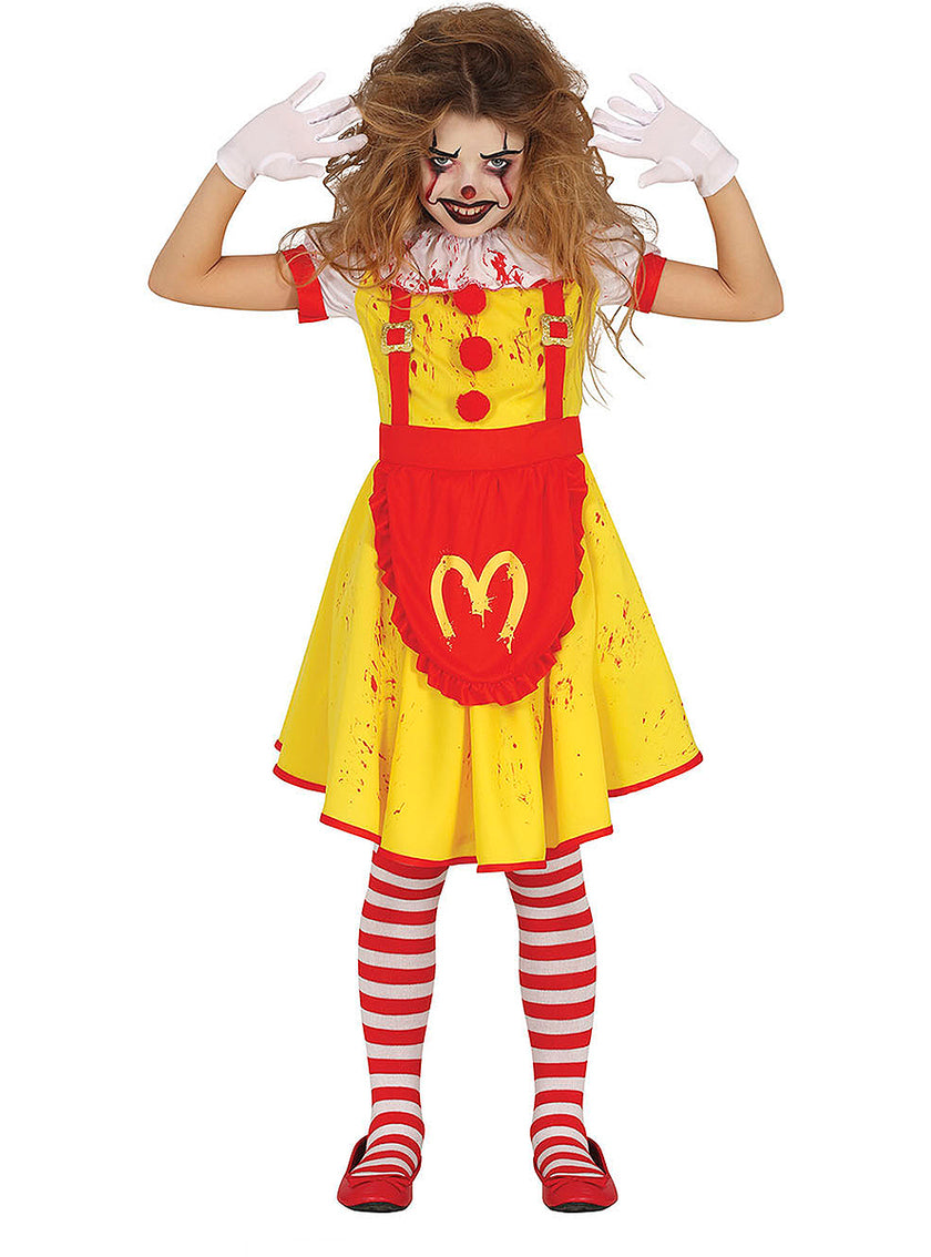 Déguisement clown assassin fille