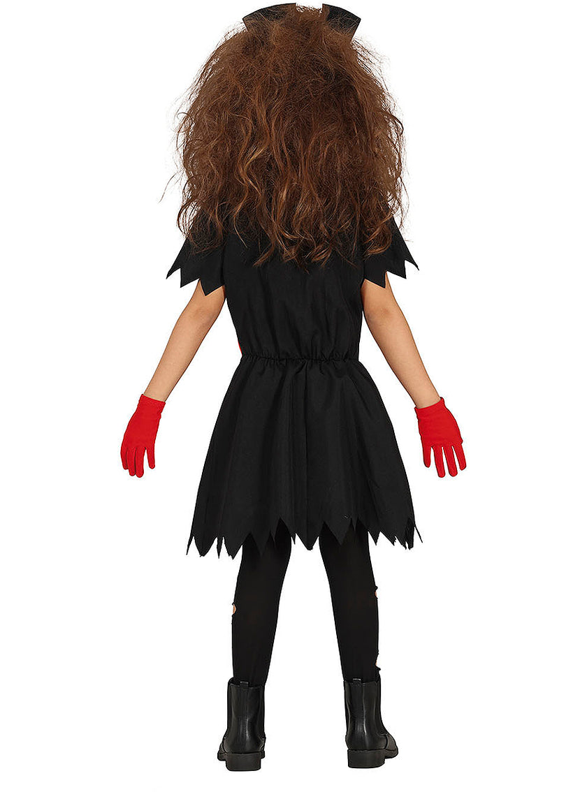 Déguisement infirmière sombre et sanglante fille