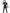 Déguisement policier zombie homme