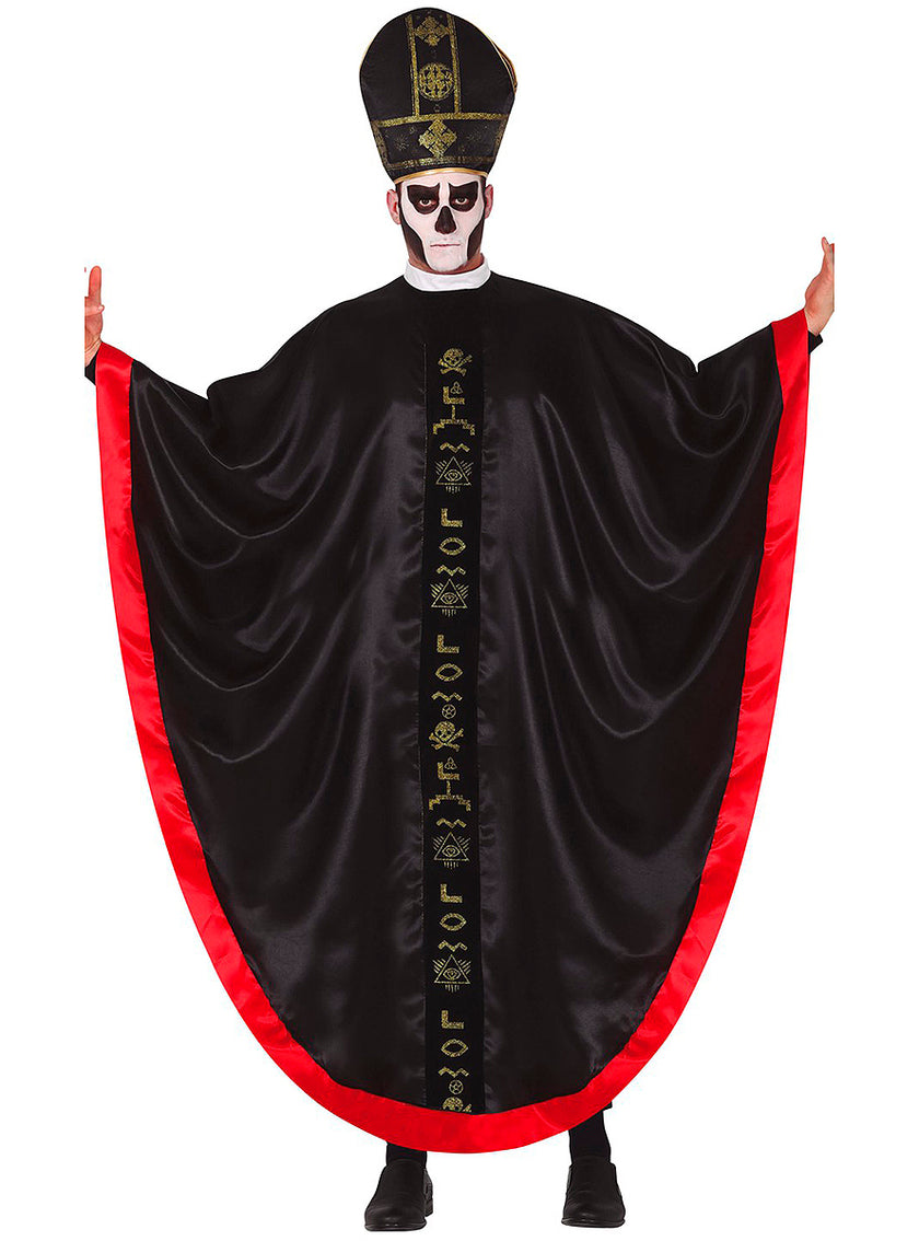 Déguisement cardinal satanique homme