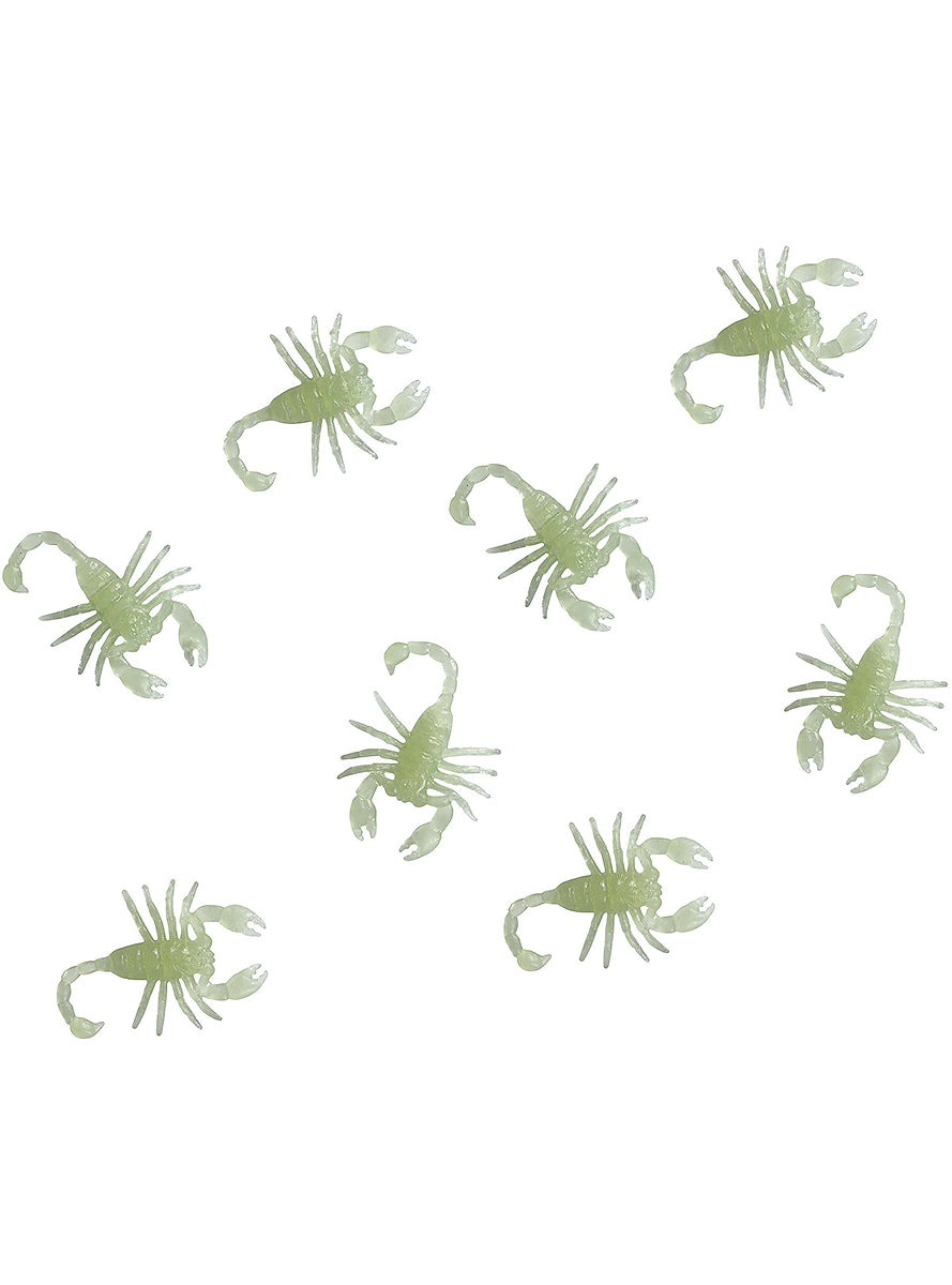8 scorpions phosphorescents