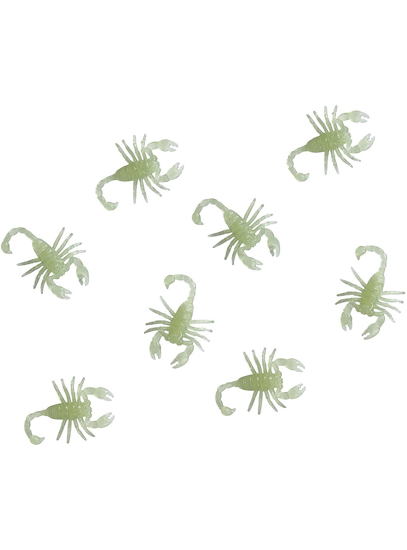 8 scorpions phosphorescents