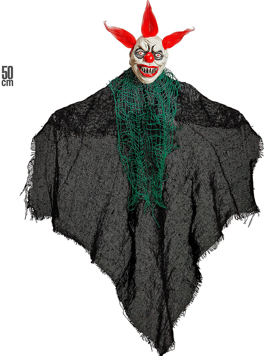 Figurine à suspendre clown maléfique
