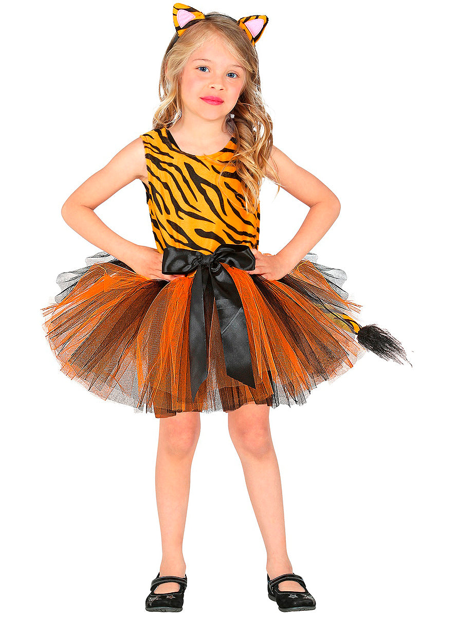Déguisement tigre avec tutu fille