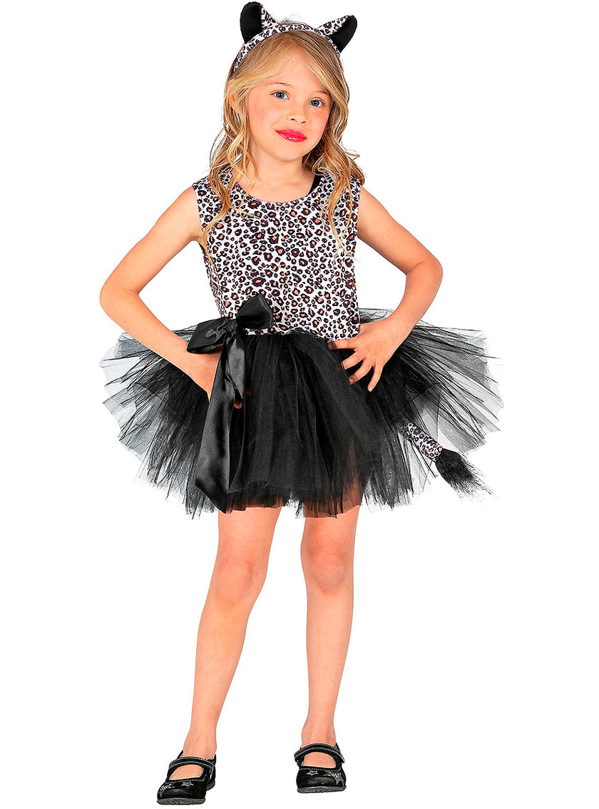 Déguisement léopard avec tutu fille