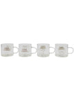 4 mugs Super Mario Bros personnages