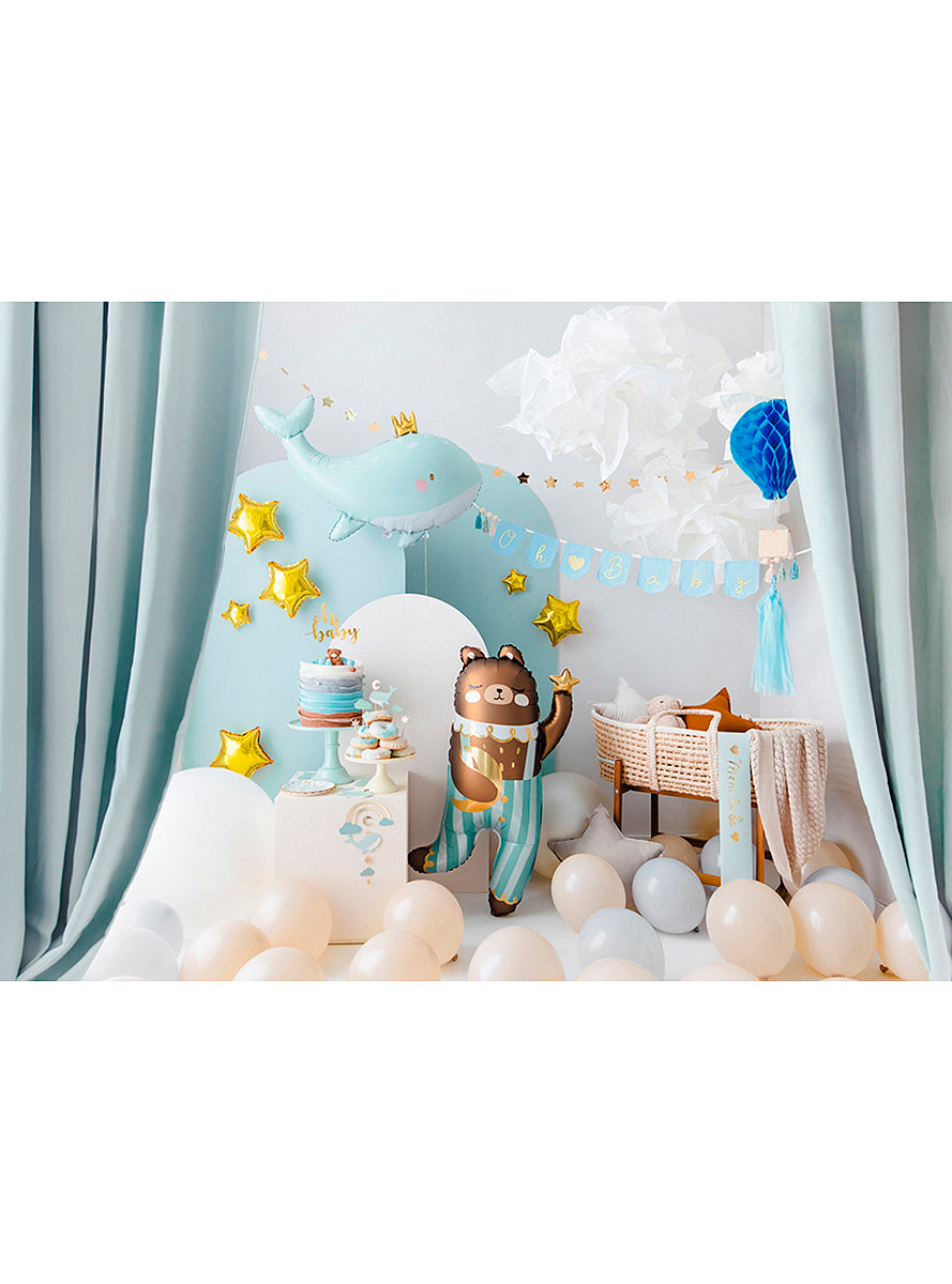 Ballon aluminium baleine