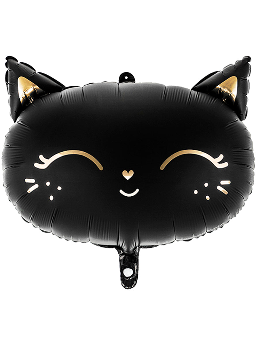 Ballon aluminium chat noir