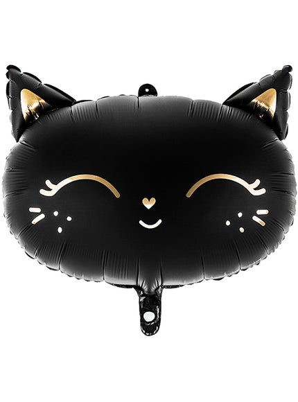 Ballon aluminium chat noir