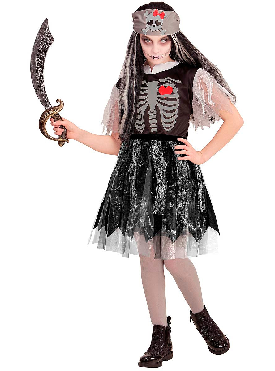 Tutu noir Halloween fille