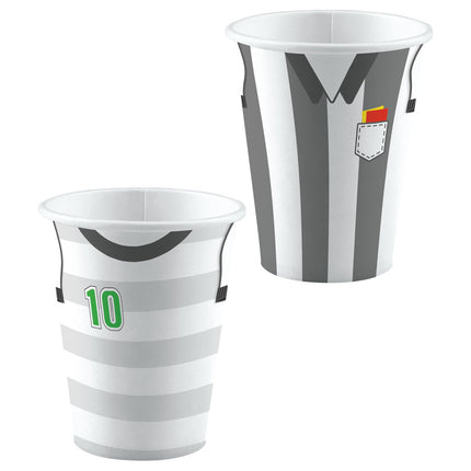 8 gobelets football
