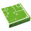20 serviettes football (33x33 cm)
