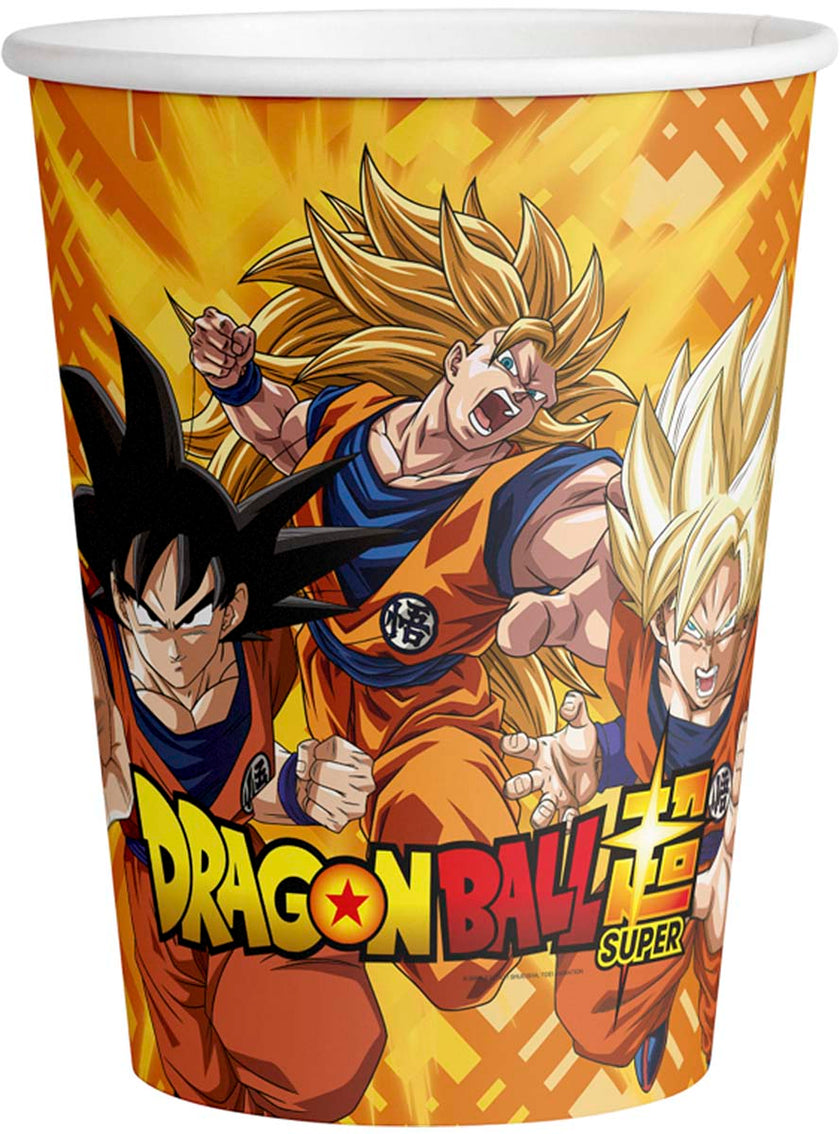8 gobelets Dragon Ball