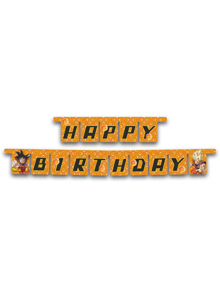 Guirlande Happy Birthday Dragon Ball