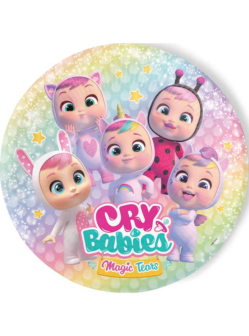8 assiettes Cry Babies (23cm)