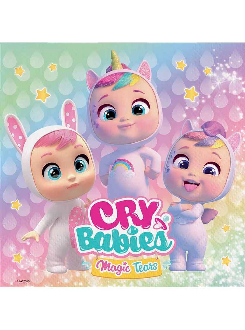 20 serviettes Cry Babies (33x33cm)