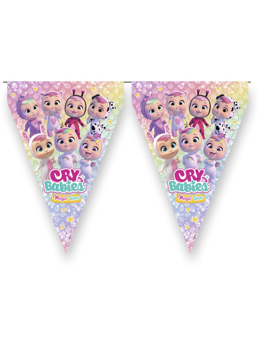 Guirlande de fanions Cry Babies