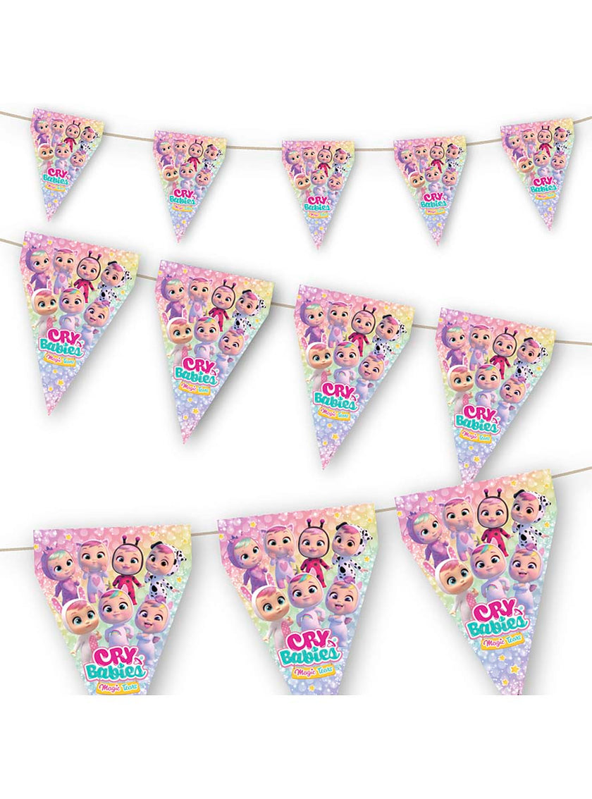 Guirlande de fanions Cry Babies