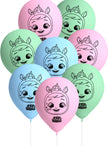 8 ballons Cry Babies