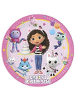 8 assiettes Gabby et la maison magique (23cm)