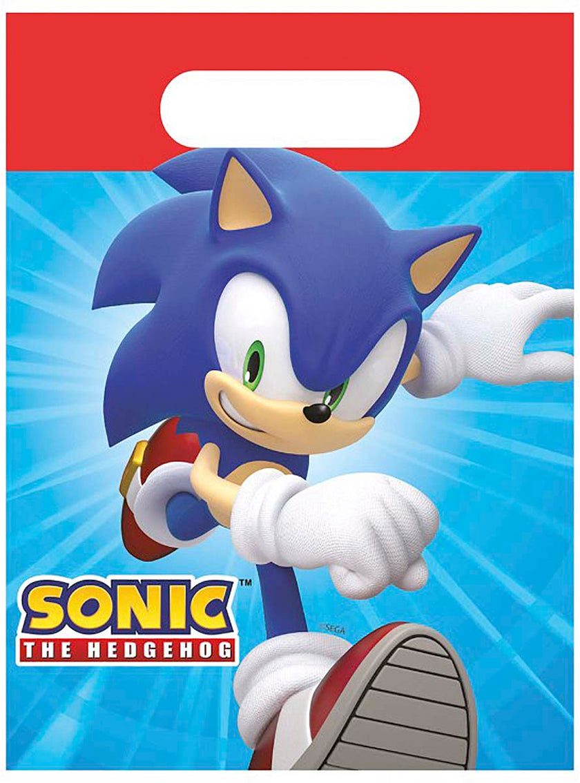 4 sachets à bonbons Sonic