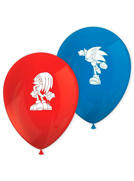 8 ballons Sonic