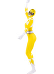 Déguisement Power Ranger jaune en seconde peau