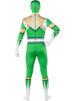 Déguisement Power Ranger vert en seconde peau