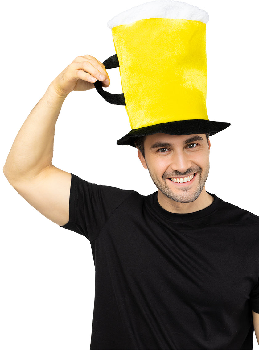 Chapeau chope de bière adulte